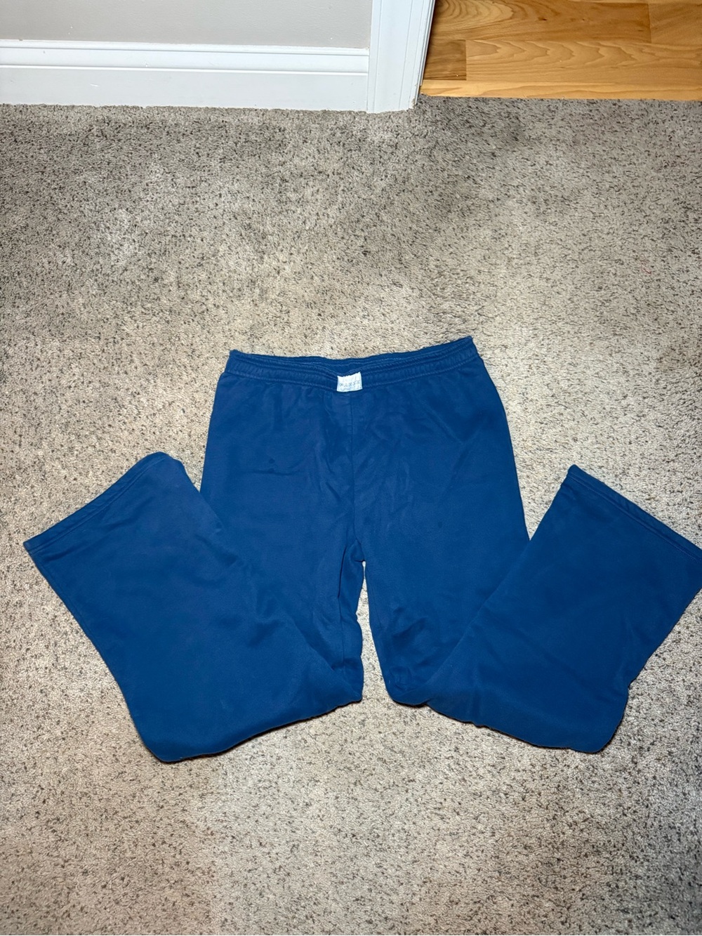 Parke navy fleece lined pants
